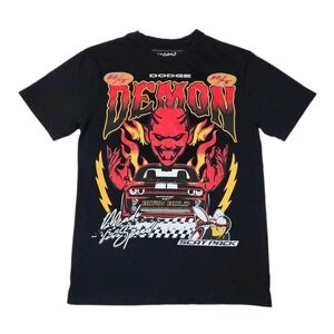 Reason x Dodge Demon Scat Pack T Shirt Mens M Black SRT R/T Racing Graphic Tee